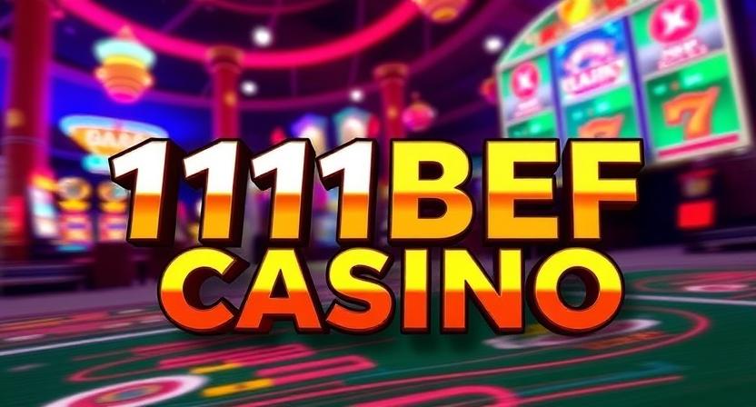 Variety of slot machines available on 1111BEF